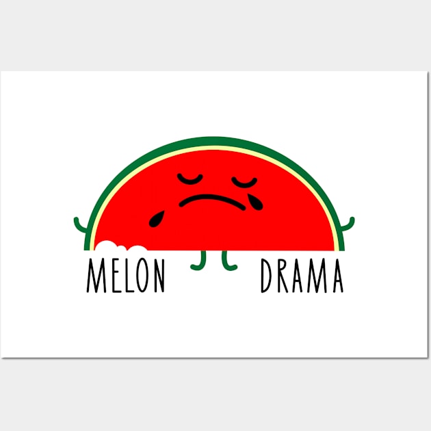  it is a melodrama of the melon.
But still a fun pun for your humor. Wall Art by spontania